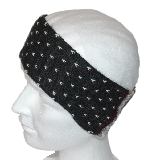 Alpaka Set Norwegen (Stirnband und Schal)