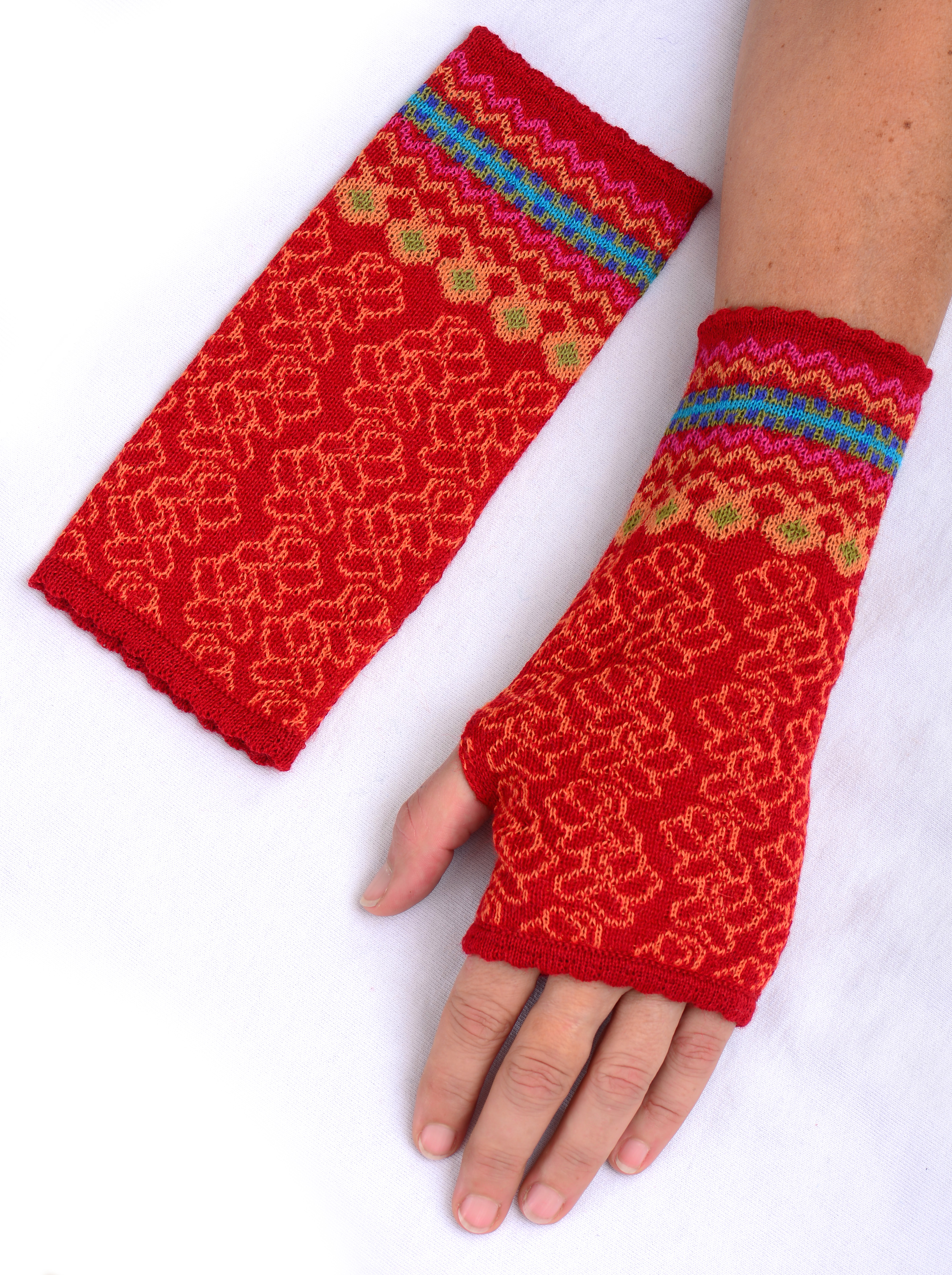 Alpaka Pulswärmer Celina