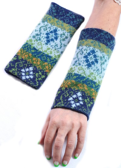 Alpaka Pulswärmer Jasmin