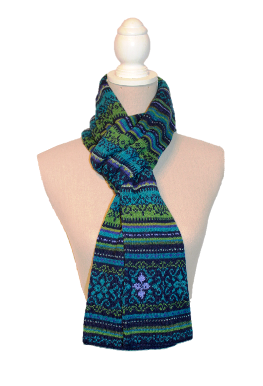 Alpaka Set Tina (Stirnband und Schal)