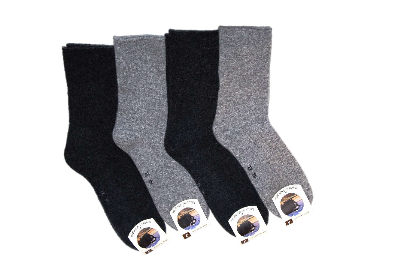 Yak Socken 1 Paar Hellgrau