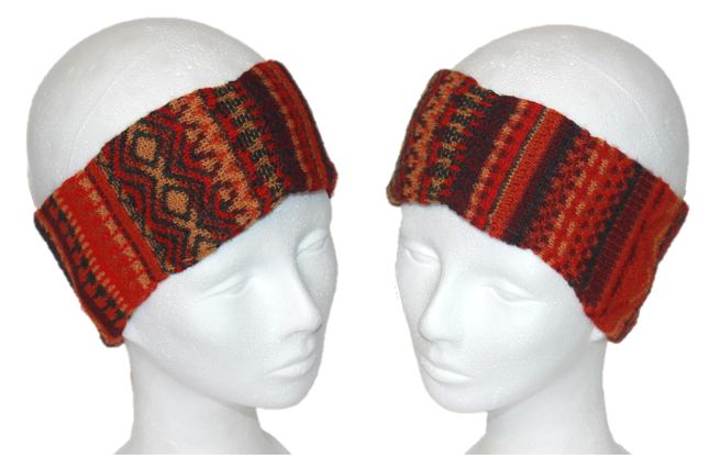 Alpaka Stirnband Ilse