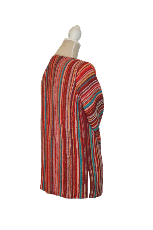 Alpaka Jacke Rainbow