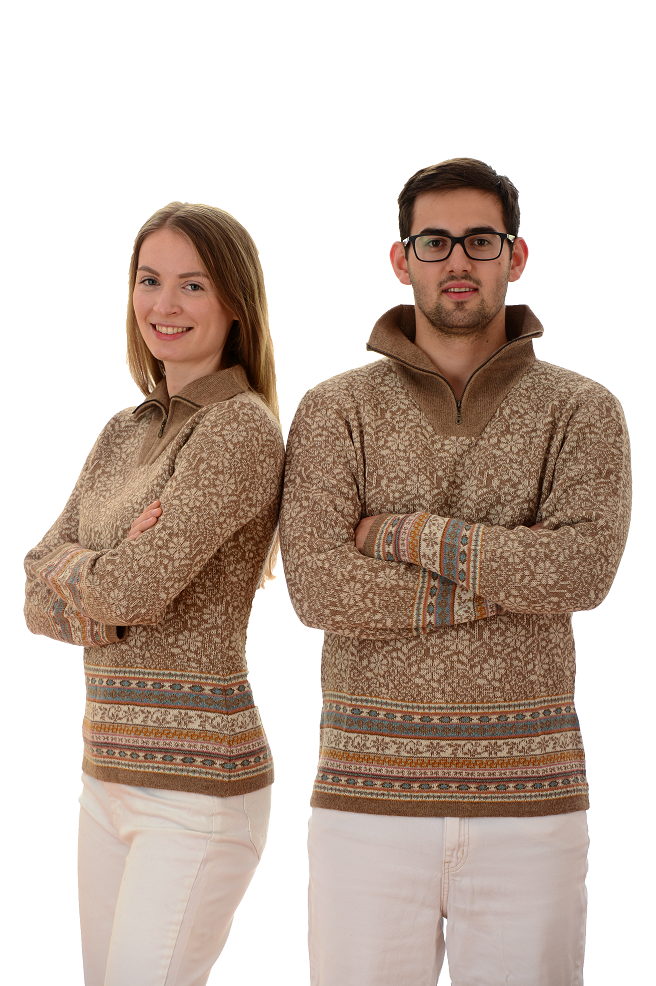 Alpaka Pullover Troyer Lucia