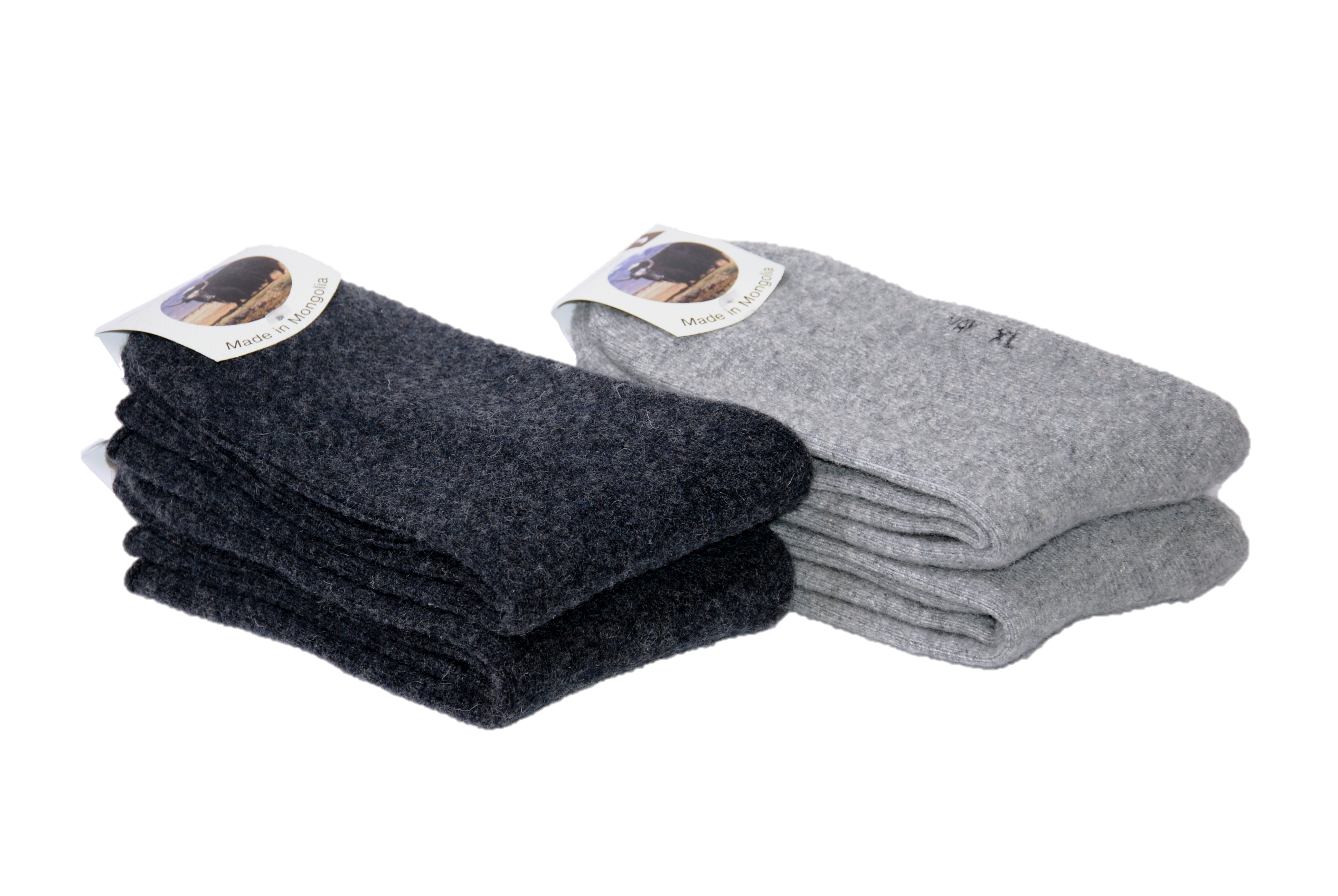 Yak Socken 1 Paar Hellgrau