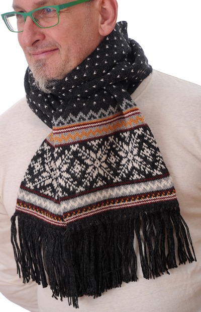 Alpaka Schal Norwegen