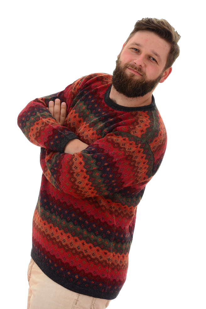 Alpaka Rundhals Pullover Mariana