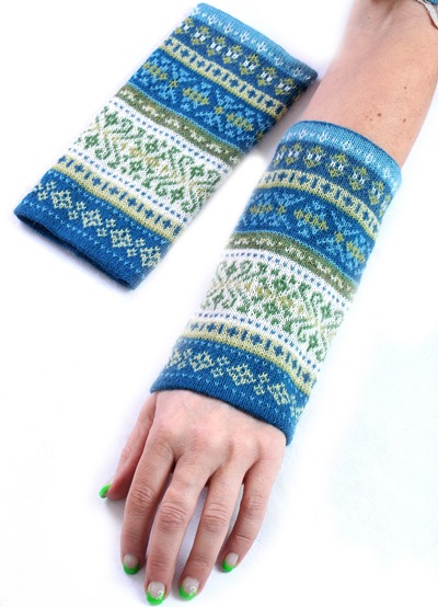 Alpaka Pulswärmer Ursula