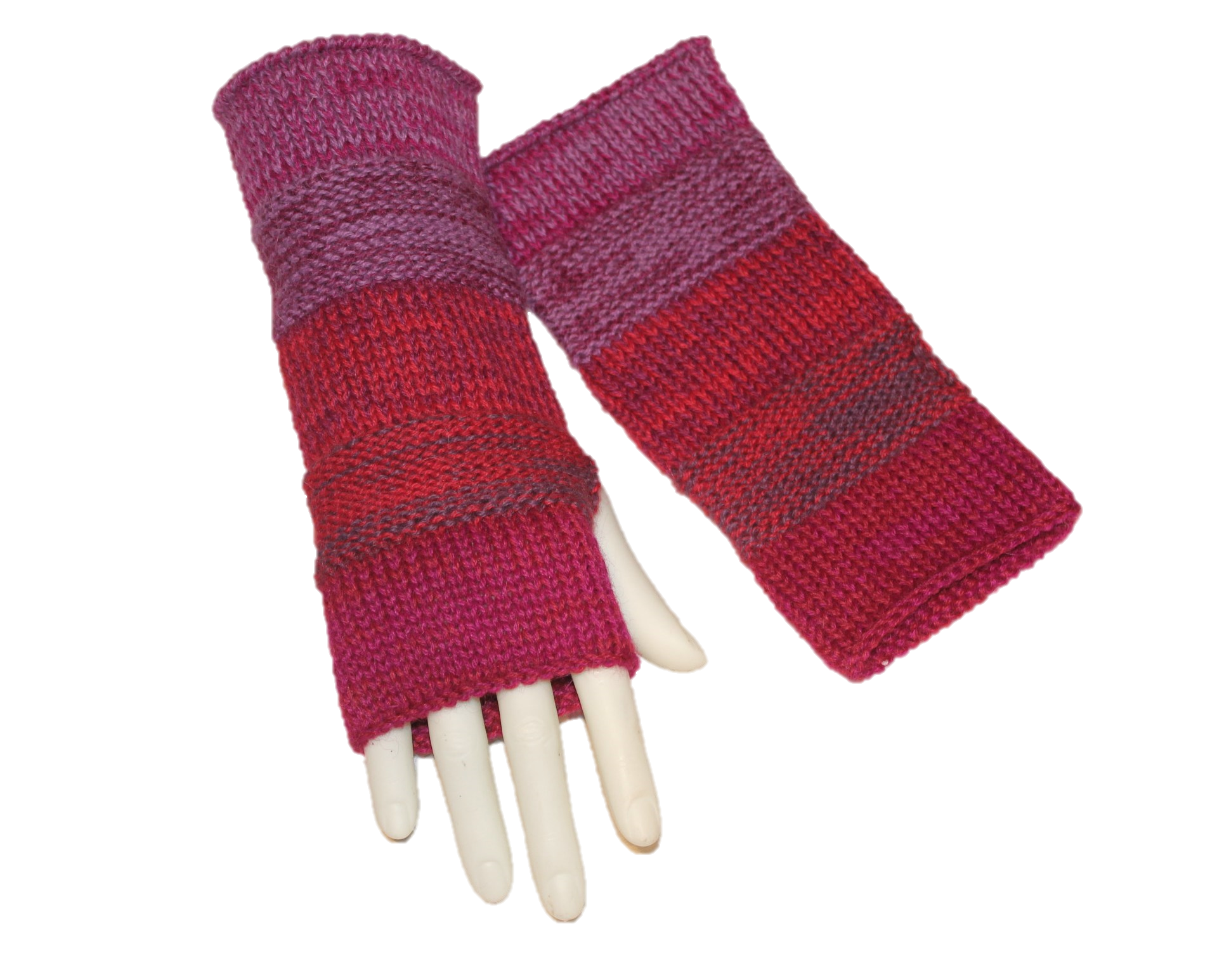 Alpaka Pulswärmer Berry