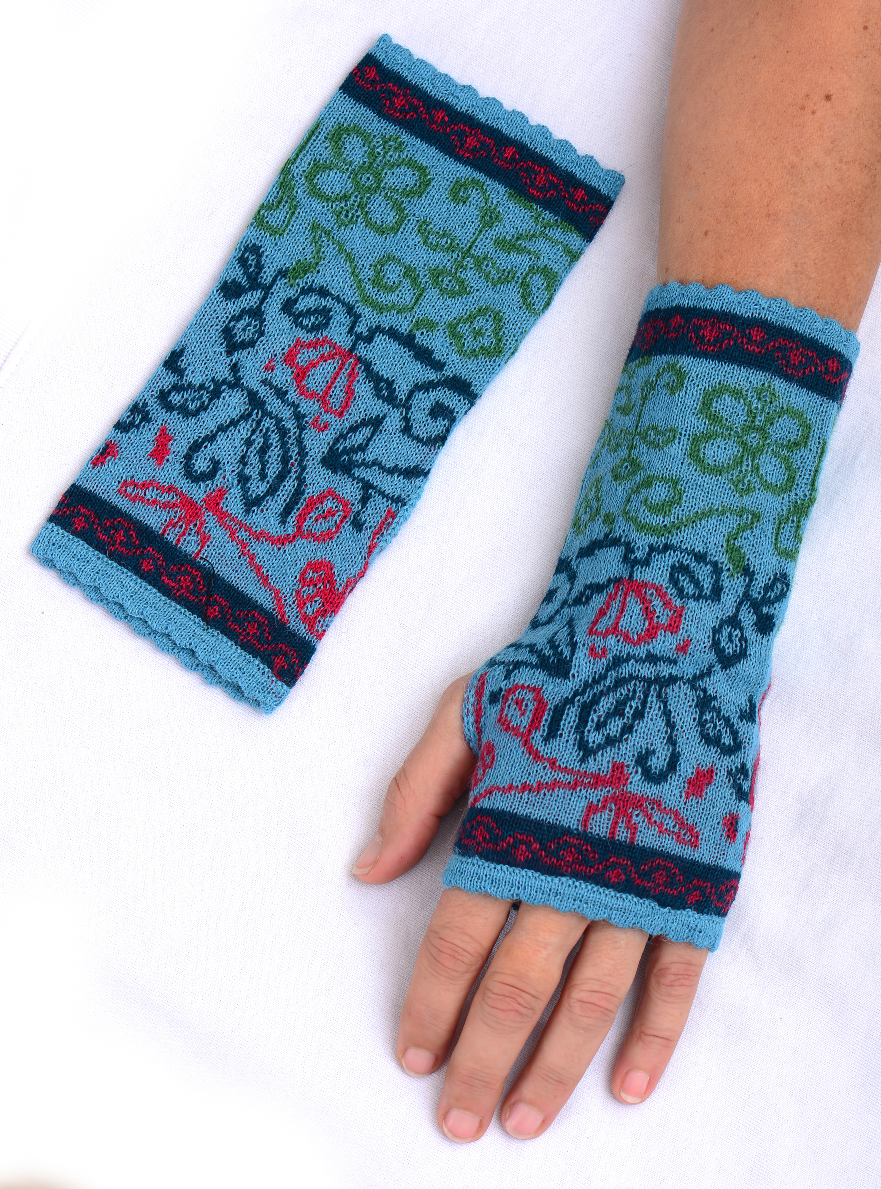 Alpaka Pulswärmer Merly