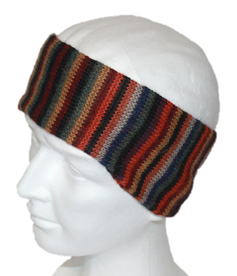 Alpaka Set Iris (Stirnband und Schal)