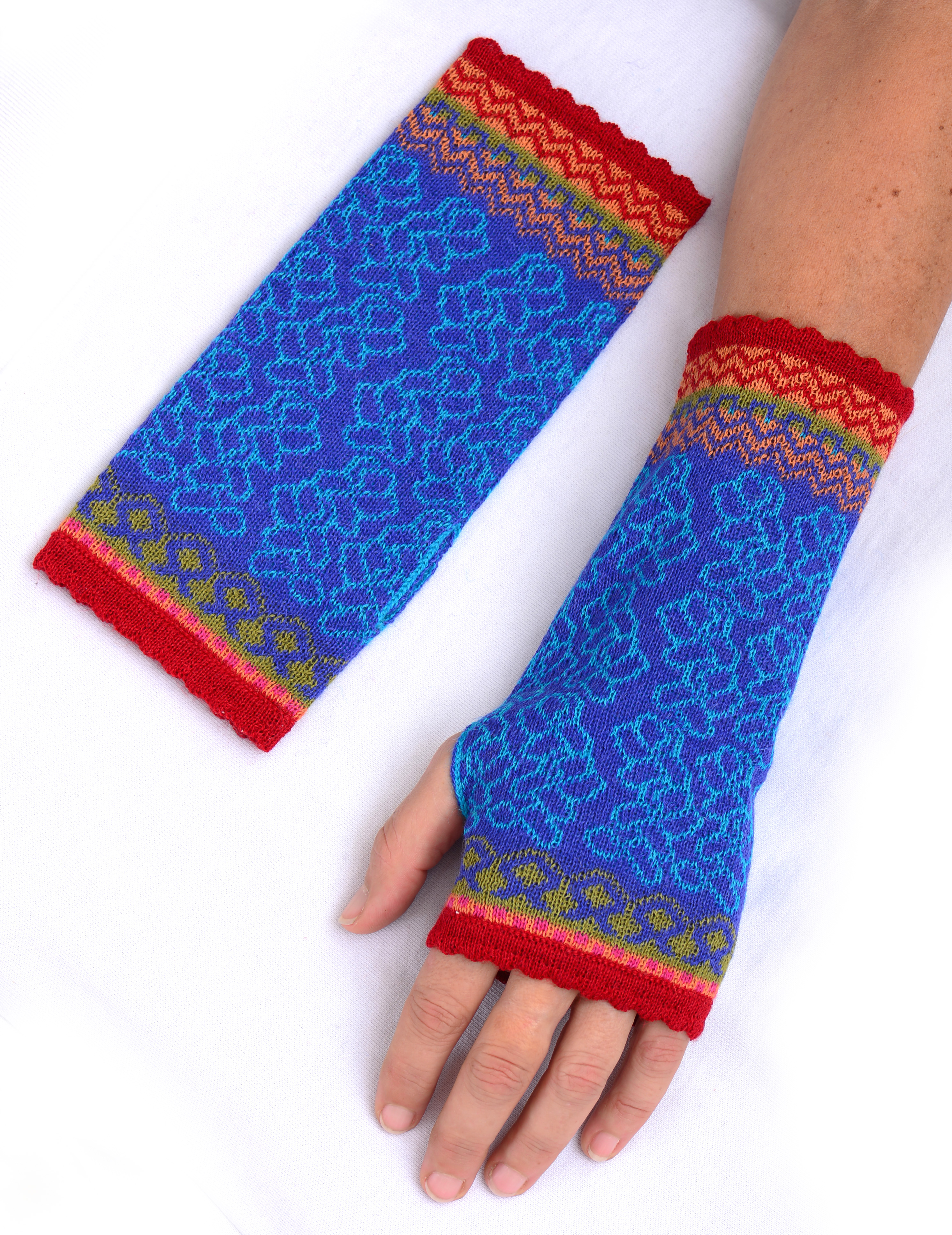 Alpaka Pulswärmer Elke