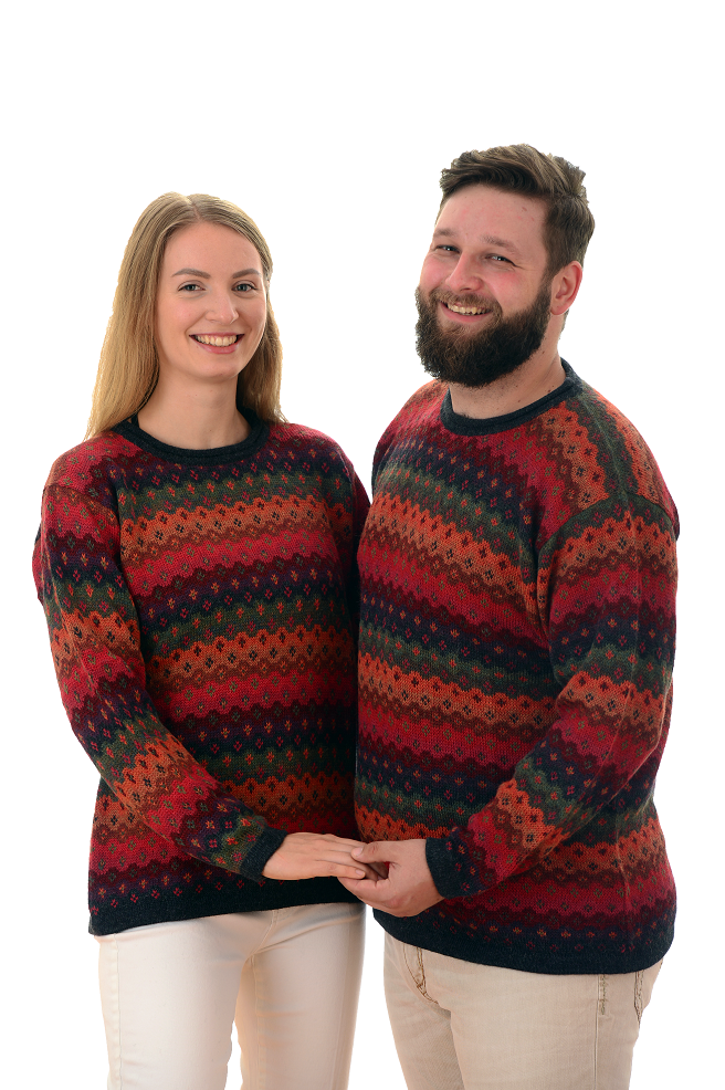 Alpaka Rundhals Pullover Mariana