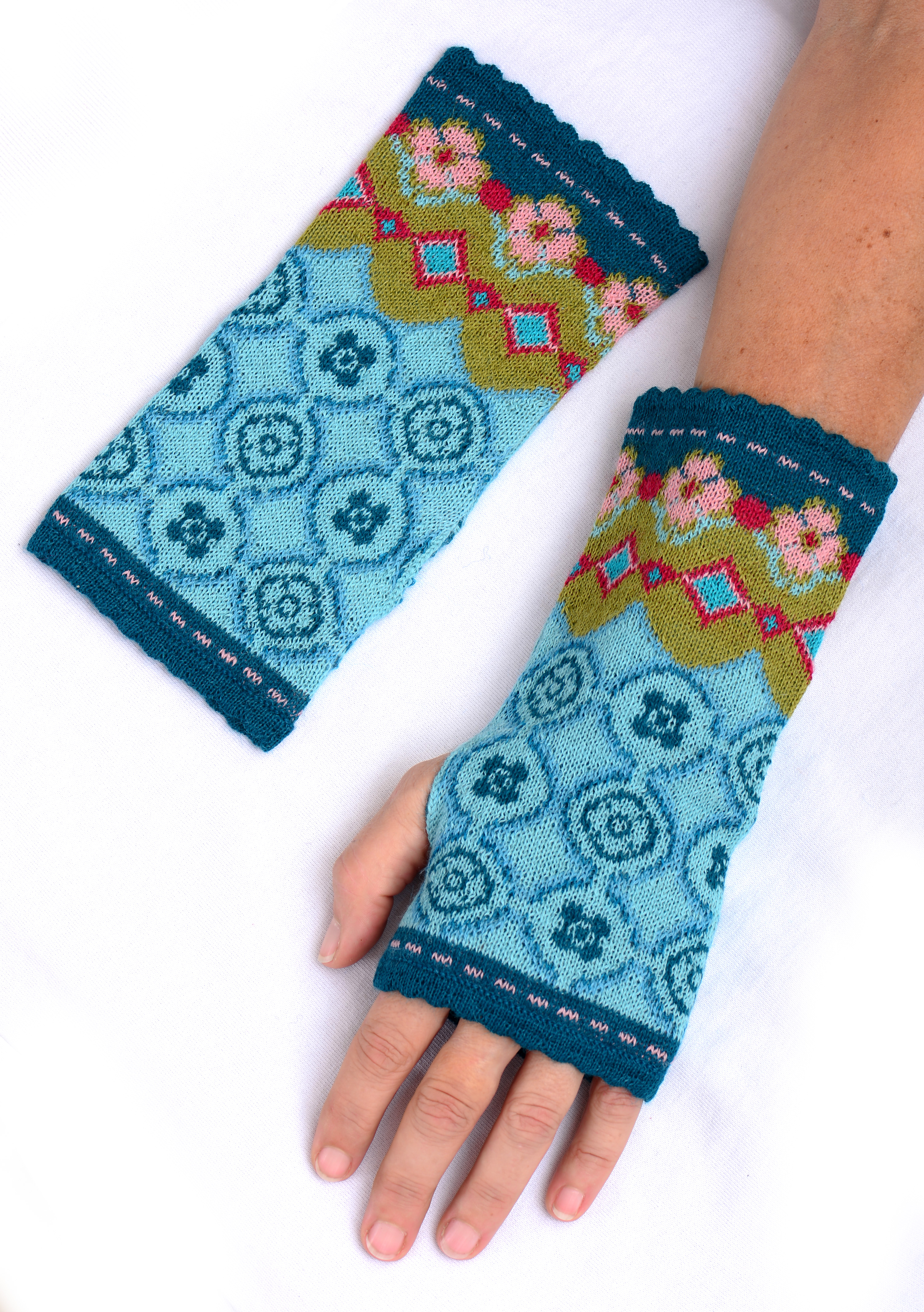 Alpaka Pulswärmer Anke