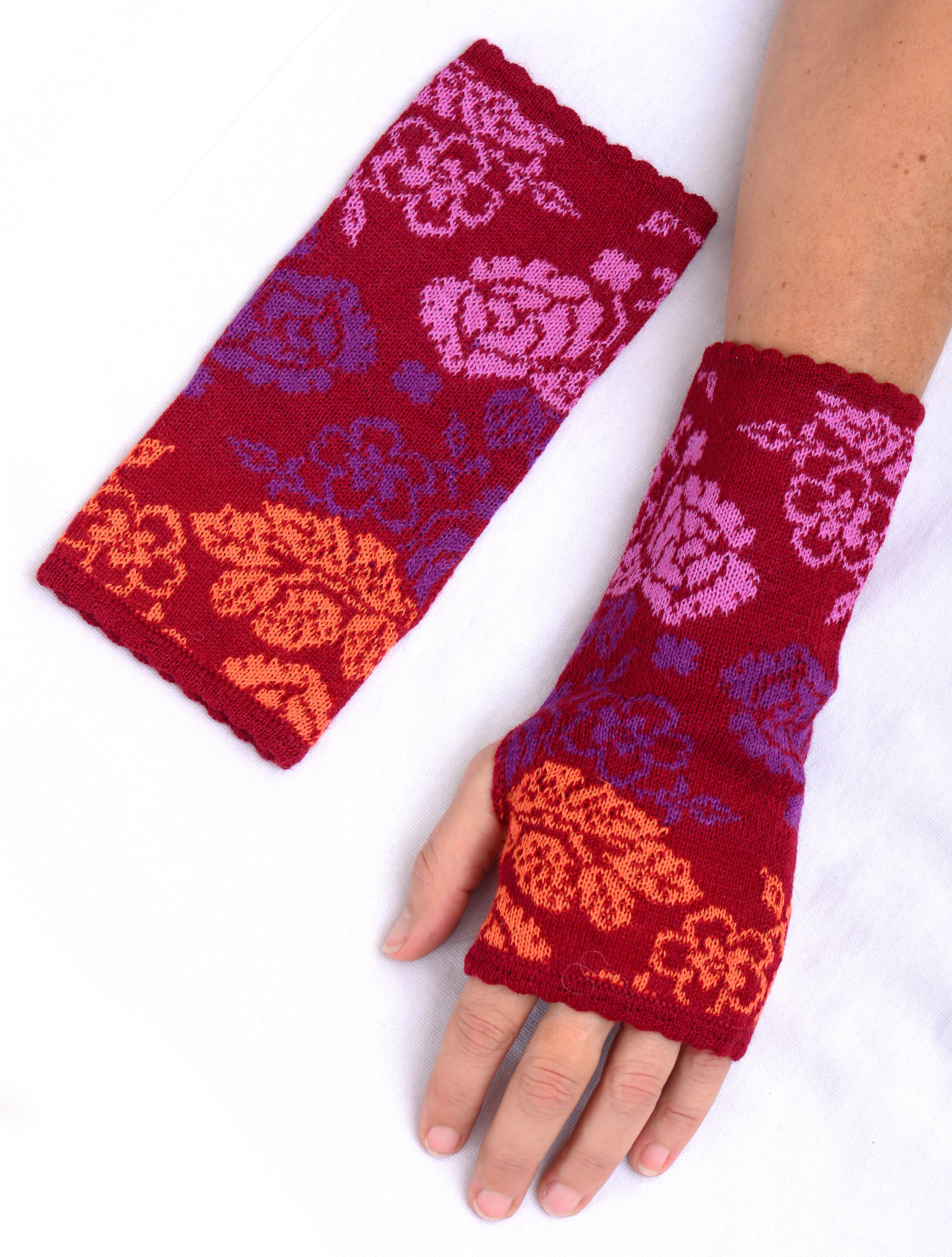 Alpaka Pulswärmer Angelika