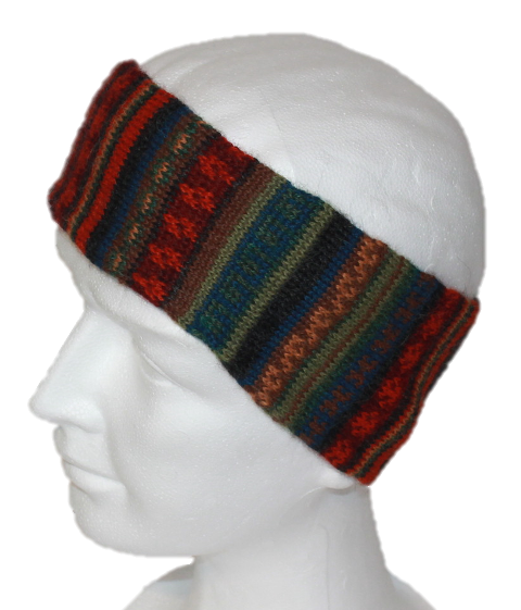 Alpaka Set Kai (Stirnband und Schal)