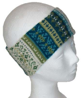 Alpaka Set Ursula (Stirnband und Schal)