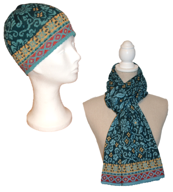 Alpaka Set Joane (Mütze und Schal)