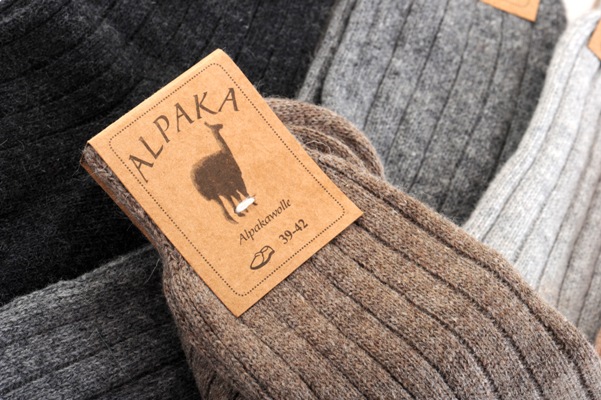Alpaka Socken 1 Paar