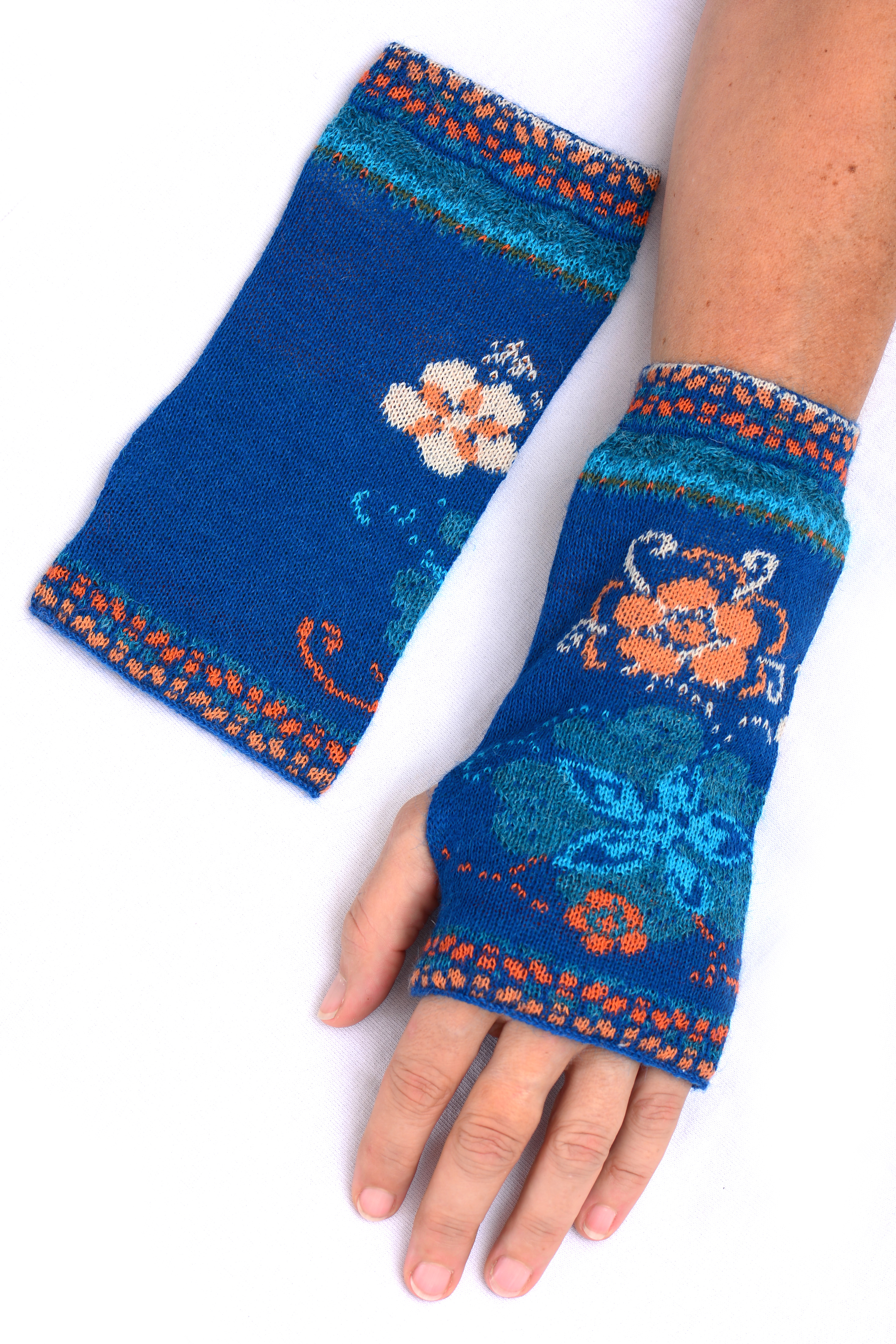 Alpaka Pulswärmer Sofia