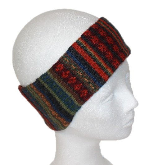 Alpaka Set Kai (Stirnband und Schal)