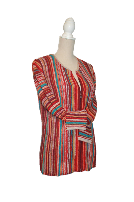 Alpaka Jacke Rainbow