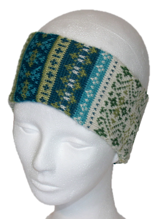 Alpaka Set Ursula (Stirnband und Schal)